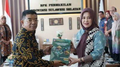 Makassar Kota Pertama Serahkan LKPD Unaudited ke BPK RI Provinsi Sulsel