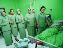 Deteksi Dini Penyakit Mematikan, Persit Hasanuddin Hadirkan USG Mammae di Baksos HUT ke-77