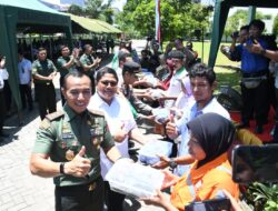 3 Ton Lele Program Hanpangan di Panen Perdana, Pangdam XIV/Hsn-BI Mabar Masyarakat