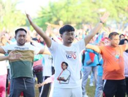 Senam Sehat KORMI di Manggala, dr Udin Berbagi Tips Kesehatan Dokter Kita