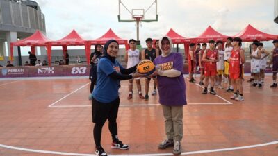 Di Hadapan Peserta Nipah 3×3 Basketball, Indira Ungkap Rencana Pembangunan Sarpras Basket