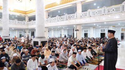 Tarawih Pertama, Bupati Gowa Sampaikan Program Prioritas Tahun 2023