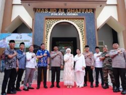 Hadiri Peresmian Masjid, Adnan Harap Toleransi Beragama di Jajaran Polres Gowa Semakin Kuat