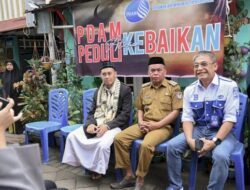 PDAM Kota Makassar Salurkan Bantuan di Lorong Wisata