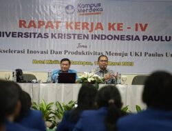Narasumber di Raker UKI Paulus, Danny Pomanto Sharing Cara Majukan Makassar Lewat Inovasi Lorong Wisata-Metaverse