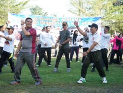 GJS dan Senam Bersama, Forkopimda Gowa Kompak Bersinergi Jaga Situasi Tetap Kondusif