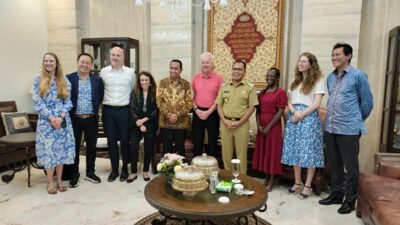 Dampingi Wali Kota Bertemu Tim RISE, Kadis PU Makassar: Kami Siap Lanjutkan Pemeliharaan Proyek RISE