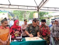 Warga Pangajiang Nikmati Air Bersih, Wabup Gowa Apresiasi Program TNI AD Manunggal Air