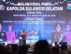 Hadiri Malam Kenal Pamit Kapolda Sulsel, Andi Sudirman: Bangun Sinergi Wujudkan Kamtibmas yang Aman
