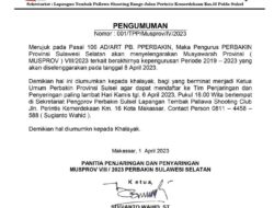 Gelar Musprov, Perbakin Sulsel Akan Pilih Ketua Umum Periode 2023-2027