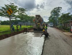 Dialokasikan Rp16 M, Ruas Burung-burung – Bili-bili Progres Tahap Rabat Beton