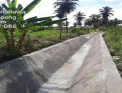 Rehab Irigasi Salobunne Rampung, Gubernur Harap Tingkatkan Hasil Pertanian