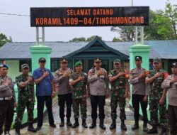 Bina Sinergitas dan Kekompakan, Koramil 1409-04/Tinggimoncong Coffee Morning Bersama Polsek