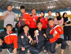 Tujuh Medali Diboyong Kontingen Kodim 1409/Gowa, Usai Berlaga di Turnamen Terbuka Pencak Silat Piala Kasad