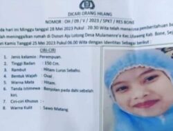 Pamit Pergi Piknik, Remaja Perempuan di Bone Sudah Sepekan Hilang