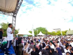 Gubernur Jalan Anti Mager Bersama 30 Ribu Masyarakat di Pinrang