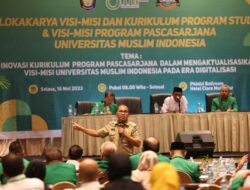 Jadi Pemateri di Lokakarya Kurikulum Pascasarjana UMI, Danny Pomanto Paparkan Makassar Twice Better