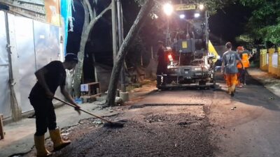 Respons Cepat Dinas PU Makassar Perbaiki Jalan Parinring Diapresiasi Warga Tamangapa