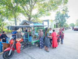 Momen Gubernur Andi Sudirman Singgah Makan Bakso di Pinggir Jalan Bareng Warga