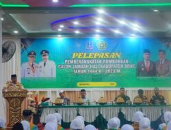 Lepas CJH Bone, Bupati Fahsar Wanti-wanti Jemaah Jaga Fisik