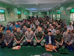 Shalat Jumat Bersama di Masjid Mapolrestabes Makassar, Pangdam XIV/Hasanuddin: Jaga Silaturahmi