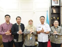 PJ Sekda dan Pejabat Baru BPJS Kesehatan Wilayah IX Bahas Perkembangan UHC di Sulsel