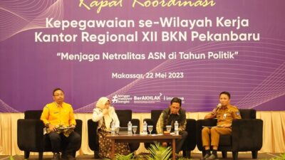 Pj Sekda Andi Darmawan Jadi Pembicara Terkait Netralitas ASN di Tahun Politik