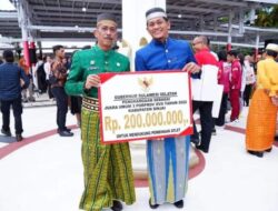 Raih Juara Umum III Porprov 2022, Pemkab Sinjai Terima Bantuan Keuangan dari Gubernur