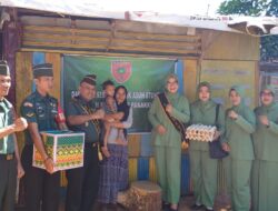 Kodim 1408/Mks Kembali Bantu Penderita Stunting, Libatkan Persit Untuk Lakukan Edukasi