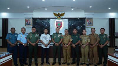 Pangdam XIV/Hsn Terima Paparan  TMMD ke-117 dan LKJ: Tujuannya Tumbuhkan Kemanunggalan