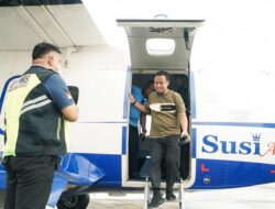 Gubernur Jajal Pesawat Susi Air Makassar-Bone
