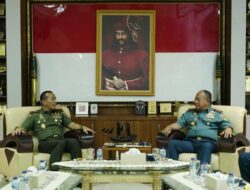 Terima Kunjungan Danseskoal, Pangdam XIV/Hasanuddin Berharap Dapat Ciptakan Kerjasama Yang Baik