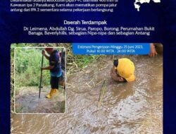 Pipa di Kawasan IPA 2 Panaikang Bocor, PDAM Makassar Lakukan Perbaikan dan Imbau Pelanggan Tampung Air