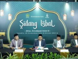 Pemerintah Tetapkan Idul Adha 1444 H Jatuh pada Kamis, 29 Juni 2023