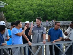 Investor Asal Korea Selatan Kunjungi Hutan Mangrove dan Tempat Pelelangan Ikan