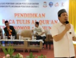 Anggota DPRD Makassar Anwar Faruq Sosialisasi Perda Pendidikan Baca Tulis Alquran