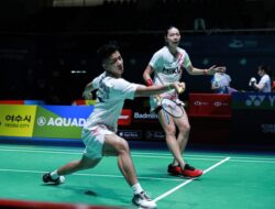 Korea Open 2023: Dejan/Gloria Ditaklukkan Tuan Rumah Lewat Laga Tiga Gim