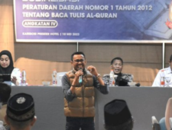 Sahruddin Said Sosialisasikan Perda Baca Tulis Alquran, Ini Pesannya