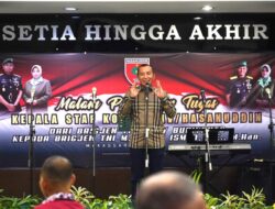 Lepas Sambut PJU Kodam Hasanuddin Penuh Keakraban, Pangdam: Role Model Ciptakan Hubungan Kekeluargaan dan Perwujudan 6K di Hati Kita