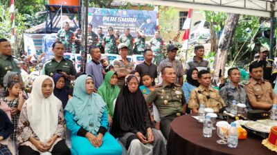 Kasad Resmikan 1.304 Sumur Bor, 50 KK di Gowa Tak Lagi Kesulitan Air Bersih