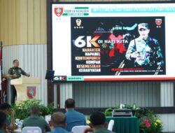 Kodam XIV/Hsn Jadi Objek Kunjungan KKDN Pasis Sesko TNI, Ini Sasaran Studinya