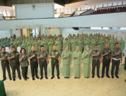 Pangdam XIV/Hsn Sebut Persit-TNI AD Dua Sisi Uang Koin, Berperan Dominan Sukseskan Pengabdian Prajurit