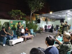 Perkokoh Kemitraan Jejaring Teritorial, Danramil 1408-10/Pnk Silaturrahmi Dengan BK Tameng