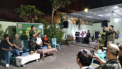 Perkokoh Kemitraan Jejaring Teritorial, Danramil 1408-10/Pnk Silaturrahmi Dengan BK Tameng