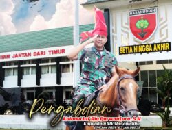 Kolonel Rio Purwantoro Pamit untuk Amanah Barunya: Memberitahu Saat Datang, Maka Saya Harus Pamit Usai Bertamu