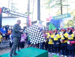 Beautiful Malino, Bupati Adnan Lepas 500 Peserta Lari Lintas Alam