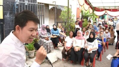 Reses di Kelurahan Lajangiru, Eric Horas: UMKM Butuh Support dan Bantuan