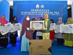 Rangkaian Peringatan HKG PKK Provinsi Sulsel Resmi Ditutup, Pangkep Ditetapkan Juara Umum