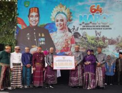 Gubernur Andi Sudirman Serahkan Bantuan Keuangan untuk Dukung Pembangunan Infrastruktur di Maros, Segini Jumlahnya