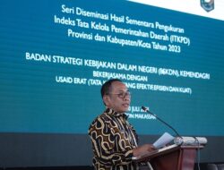 Pemprov Sulsel Apresiasi Diseminasi ITKPD Mendagri RI